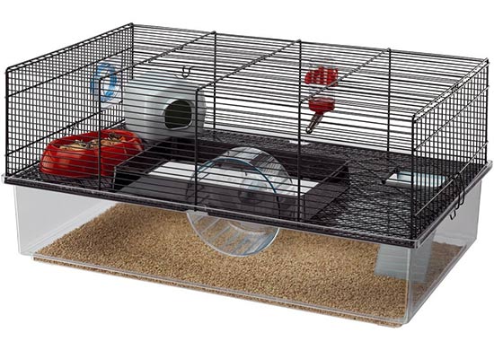 escape proof hamster cage