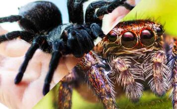 difference between spider and tarantula